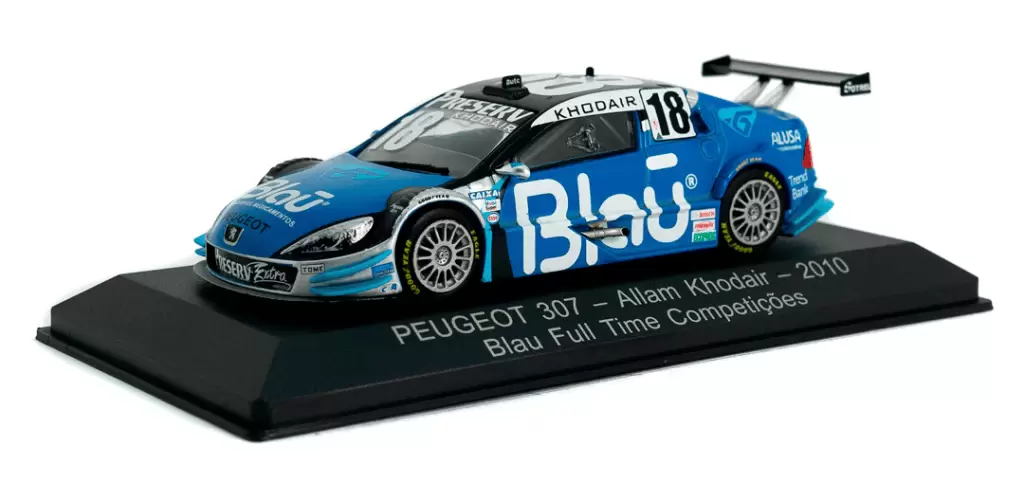 Peugeot 307 Allam Khodair, 2010 - Blau Full Time Competições