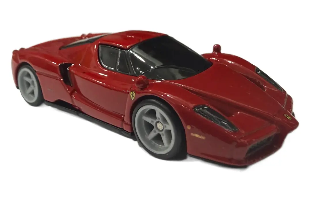 Foto da miniatura Hot Wheels Enzo Ferrari (2026) na cor Vermelho