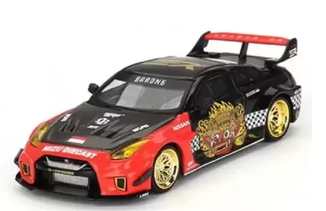 Nissan 35GT-RR VER.1 BARONG MINI GT X MIZU DIECAST