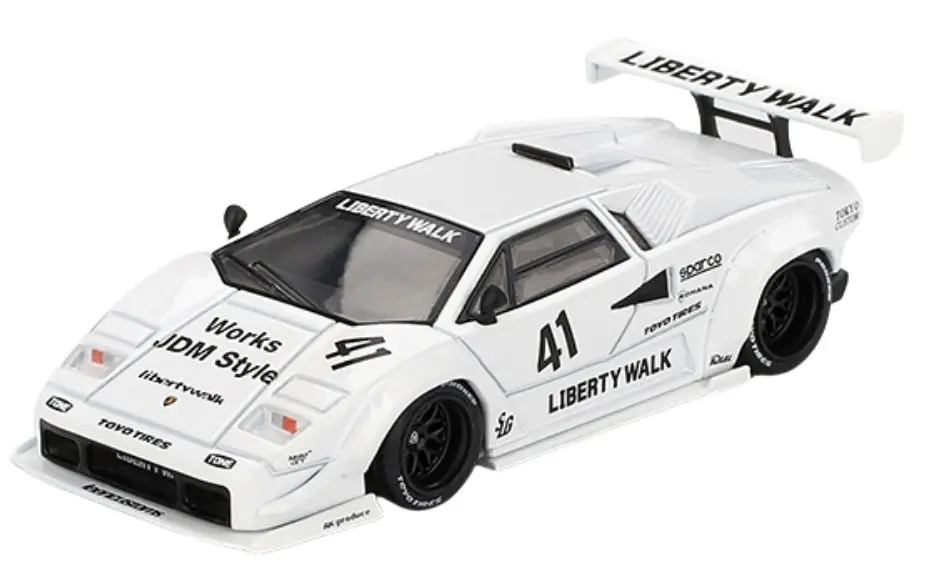 Lamborghini Countach LB-WORKS White Tokyo Auto Salon 2024