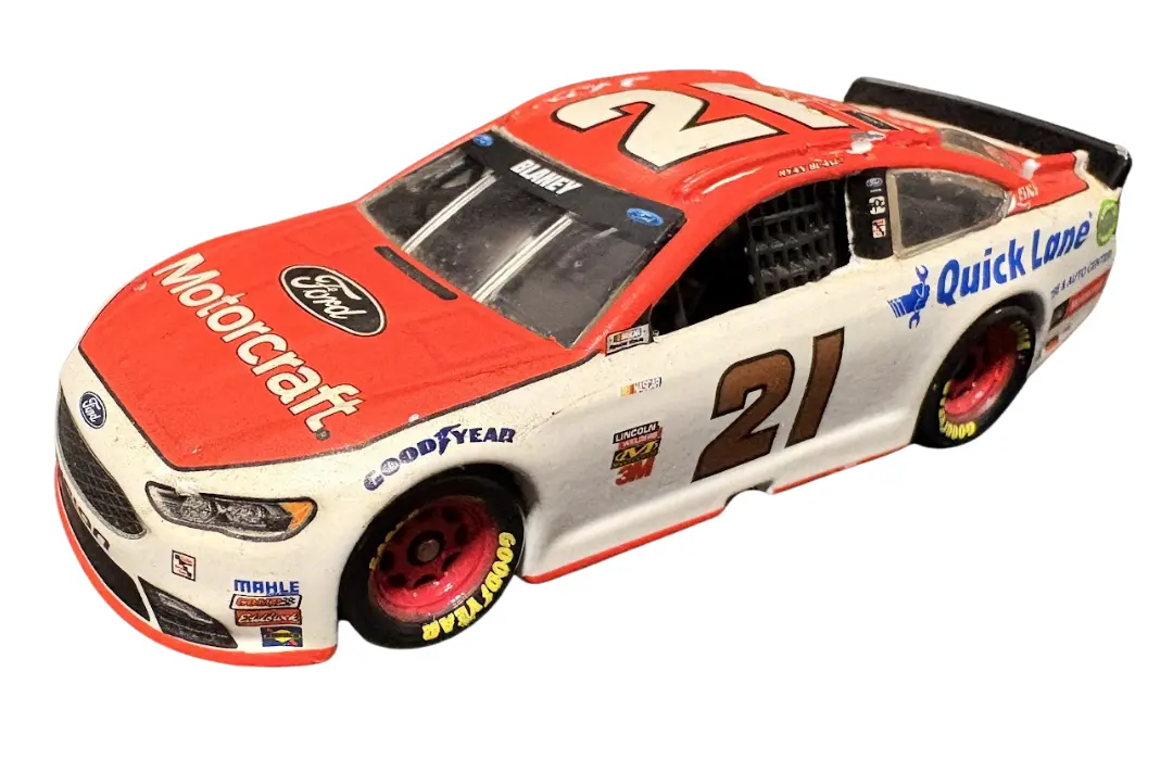 Ford Fusion #21 Ryan Blaney (NASCAR 2017 - Motorcraft/Quick Lane)