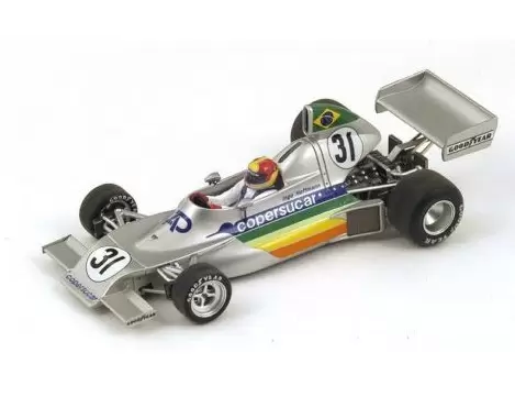 Copersucar Fittipaldi FD02 Ingo Hoffmann Brasil GP #31 1976